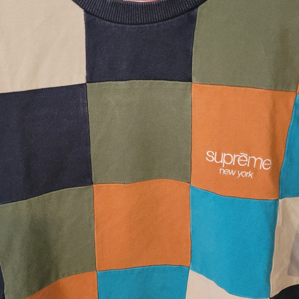Supreme Patchwork Pique Tee - image 2